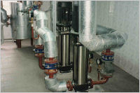 Steam boiler plant - pumps