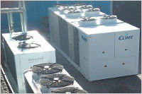 Eco-chillers with freecooling (power: 800 kW)