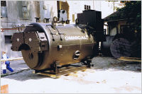 Industrial steam boiler